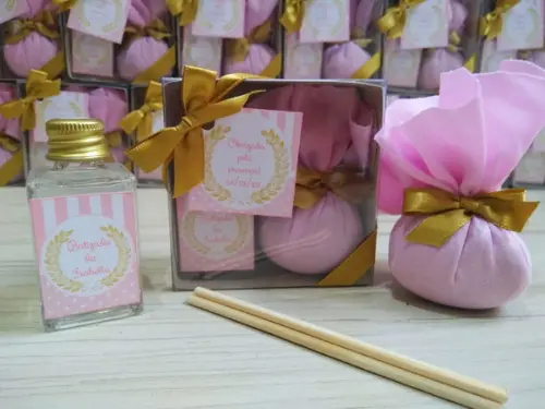 Aromatizador de Varetas 30ml e Sachê Perfumado Batizado