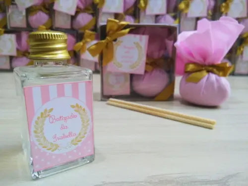 Aromatizador de Varetas 30ml e Sachê Perfumado Batizado