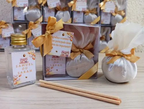Kit Aromatizador de Varetas 30ml e Sachê Perfumado