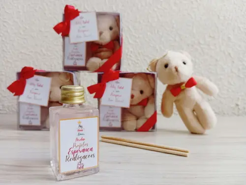 Kit Aromatizador de Varetas e Ursinho de Natal