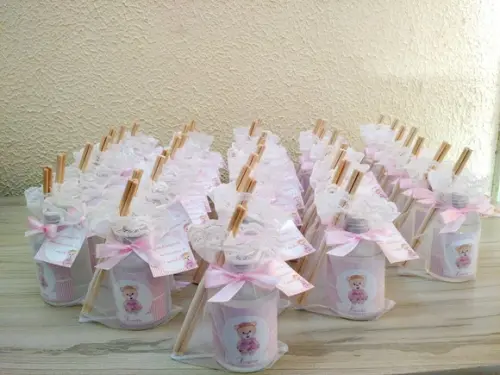 Lembrancinha de Aniversário Ursinha Princesa