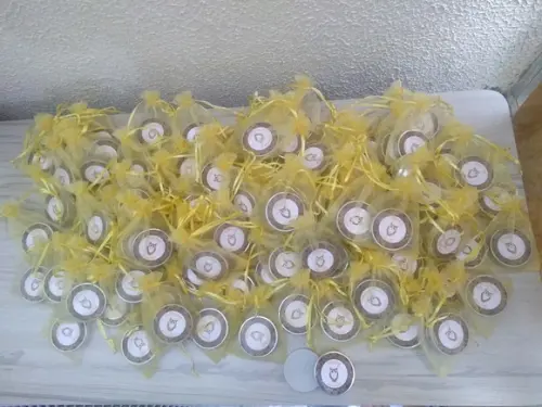 Lembrancinha de Aniversário Vela Perfumada