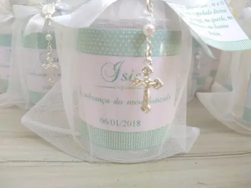 Lembrancinha de Batizado Água Benta