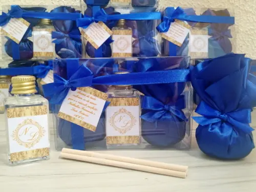 Lembrancinha de Casamento Aromatizador e Sachês