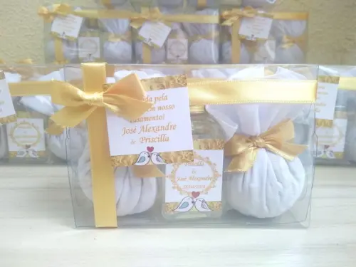 Lembrancinha de Casamento Aromatizador e Sachês