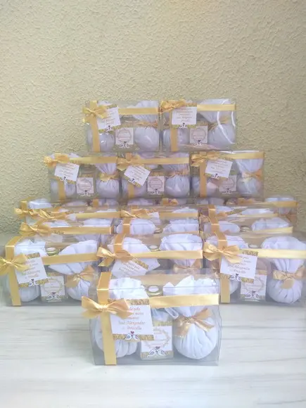 Lembrancinha de Casamento Aromatizador e Sachês