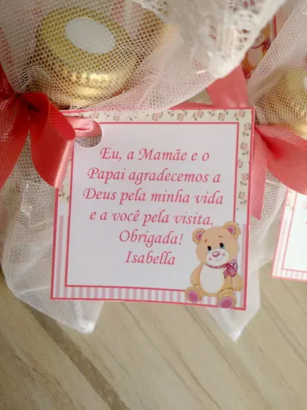 Lembrancinha de Nascimento Aromatizador 30 ml