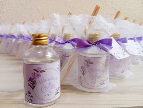 Lembrancinha de Nascimento Aromatizador 60 ml