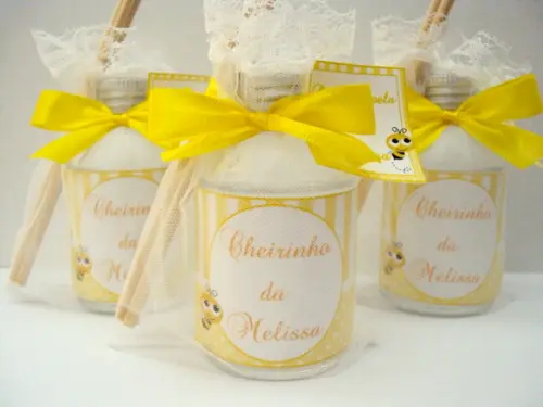 Lembrancinha de Nascimento Aromatizador 60 ml