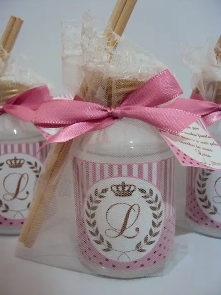 Lembrancinha de Nascimento Aromatizador 60 ml