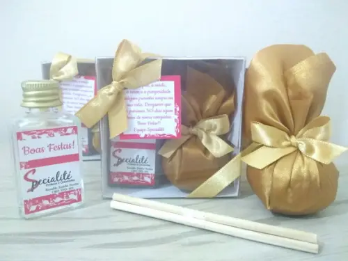 Lembrancinha de Natal + Sacolinha