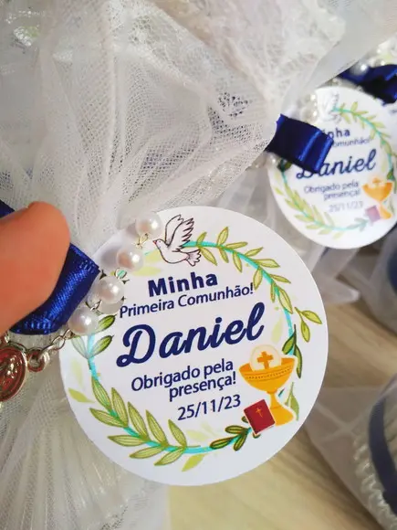 Lembrancinha de Primeira Eucaristia