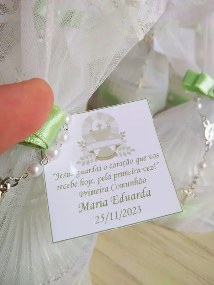 Lembrancinha de Primeira Eucaristia