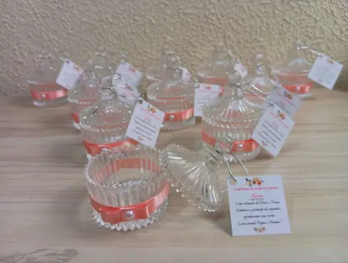 Mini Bomboniere de Vidro