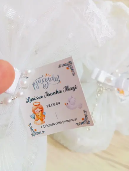 Mini Bomboniere Lembrancinha Batizado