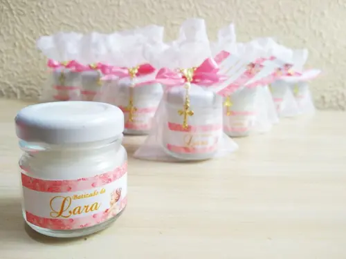 Potinho com Vela Aromática