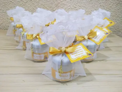 Potinho com Vela Aromática