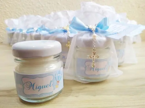 Potinho com Vela Aromática Nascimento