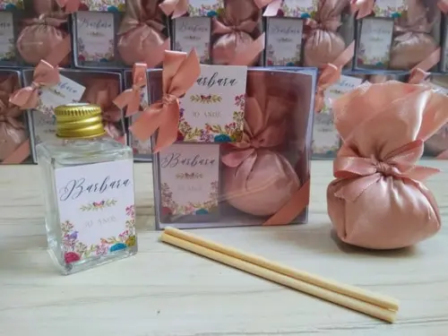 Kit Aromatizador de Varetas 30ml e Sachê Perfumado