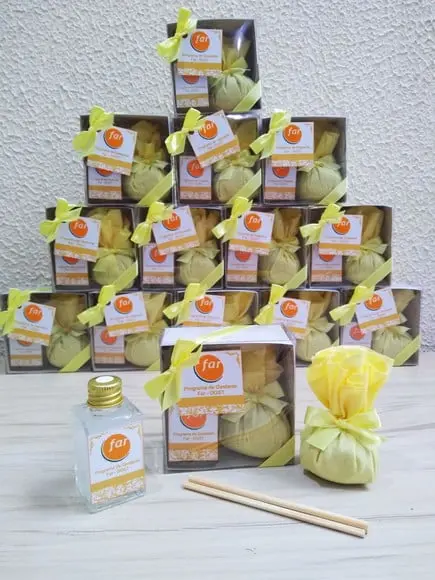 Kit Aromatizador de Varetas 30ml e Sachê Perfumado