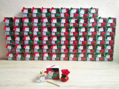 Kit Aromatizador de Varetas 30ml e Sachê Perfumado Natal