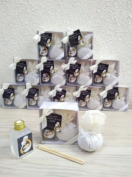 Kit Aromatizador de Varetas 30ml e Sachê Perfumado Natal