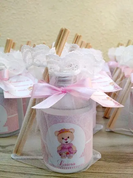 Lembrancinha de Aniversário Ursinha Princesa