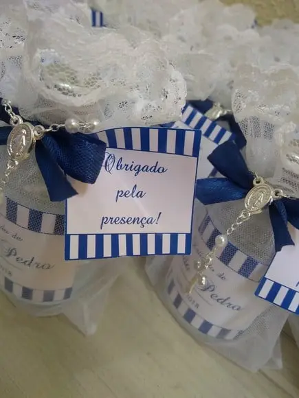 Lembrancinha de Batizado Água Benta