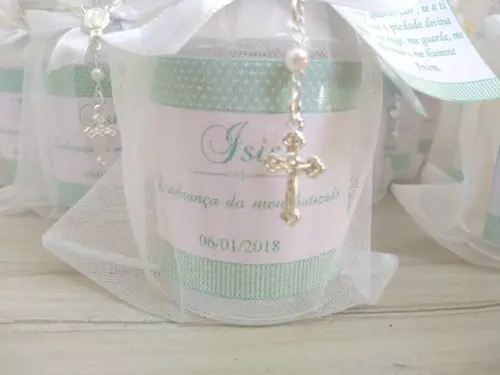 Lembrancinha de Batizado Água Benta