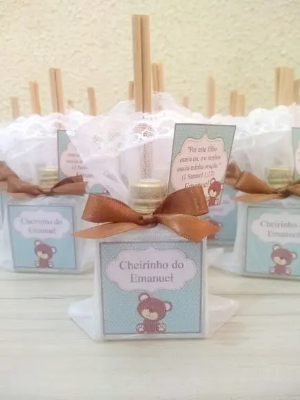 Lembrancinha de Nascimento Aromatizador 50ml