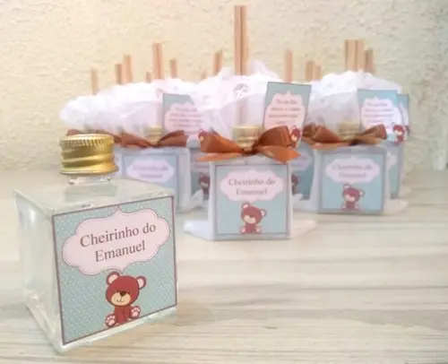 Lembrancinha de Nascimento Aromatizador 50ml