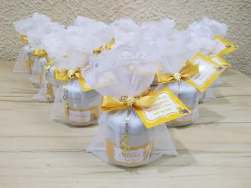 Potinho com Vela Aromática