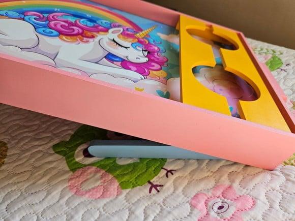 Bandeja Infantil mdf para Café da Manhã personalizada