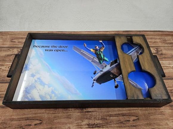 Bandeja mdf para Café da Manhã Personalizada com Foto