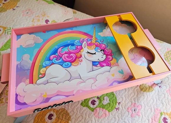 Bandeja Infantil mdf para Café da Manhã personalizada