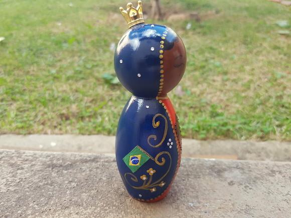 Nossa Senhora Aparecida em madeira