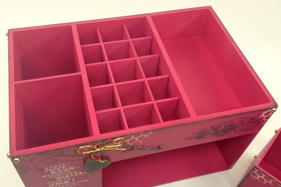 Organizador de Maquiagem pink