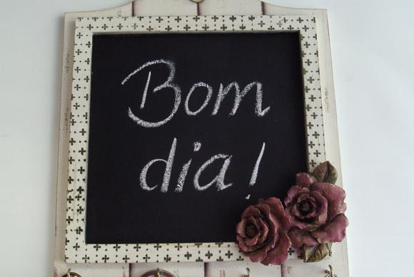 PORTA CHAVES COM LOUSA