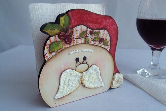 PORTA GUARDANAPO PAPAI NOEL