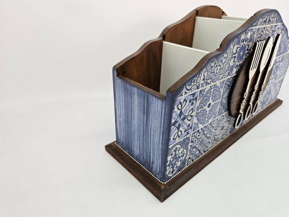 Porta Talher mdf Azulejo Português