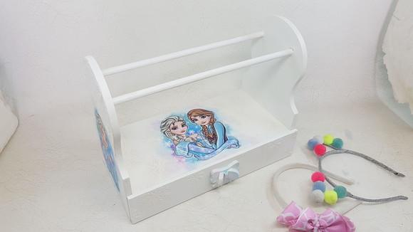 Porta Tiaras em mdf Frozen