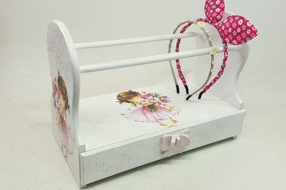 PORTA TIARAS FLOWERS
