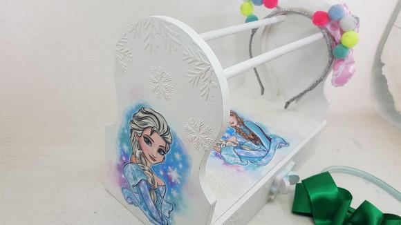 Porta Tiaras em mdf Frozen