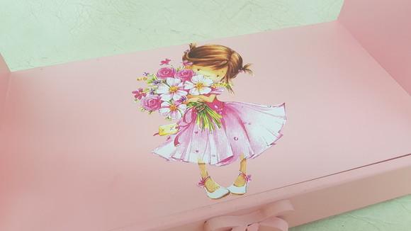 Porta Tiaras mdf Rosa