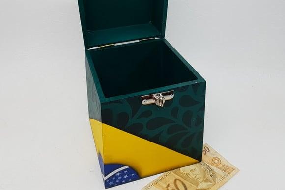 CAIXA COFRE BRASIL