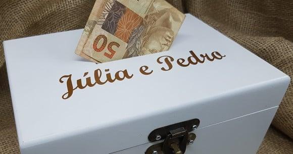 CAIXA COFRE WEDDING