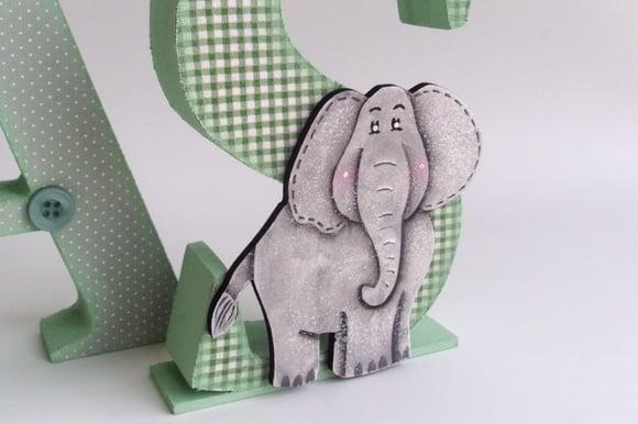 LETRAS 3D PERSONALIZADAS SAFARI