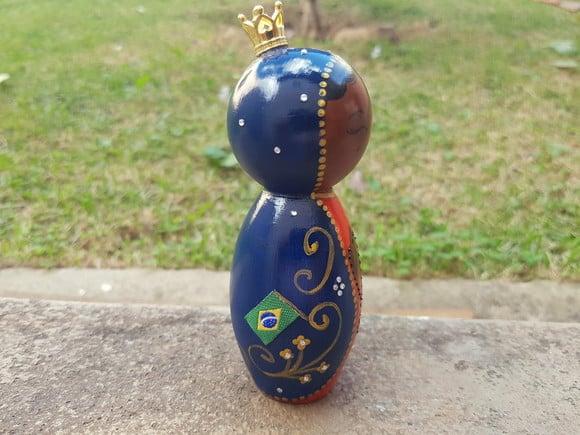 Nossa Senhora Aparecida em madeira