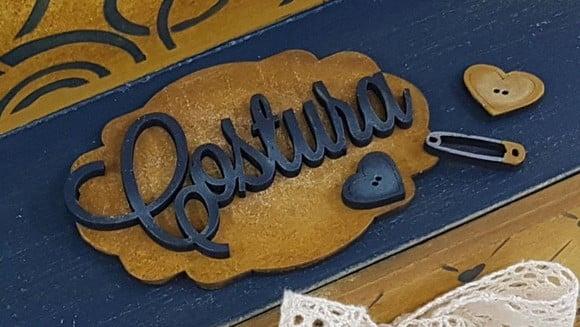 Porta carretel máquina de costura