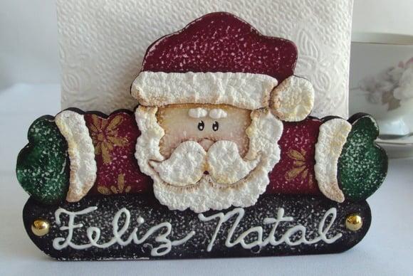 PORTA GUARDANAPO FELIZ NATAL
